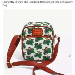 Loungefly Disney The Lion King Rainforest Flora Crossbody Bag